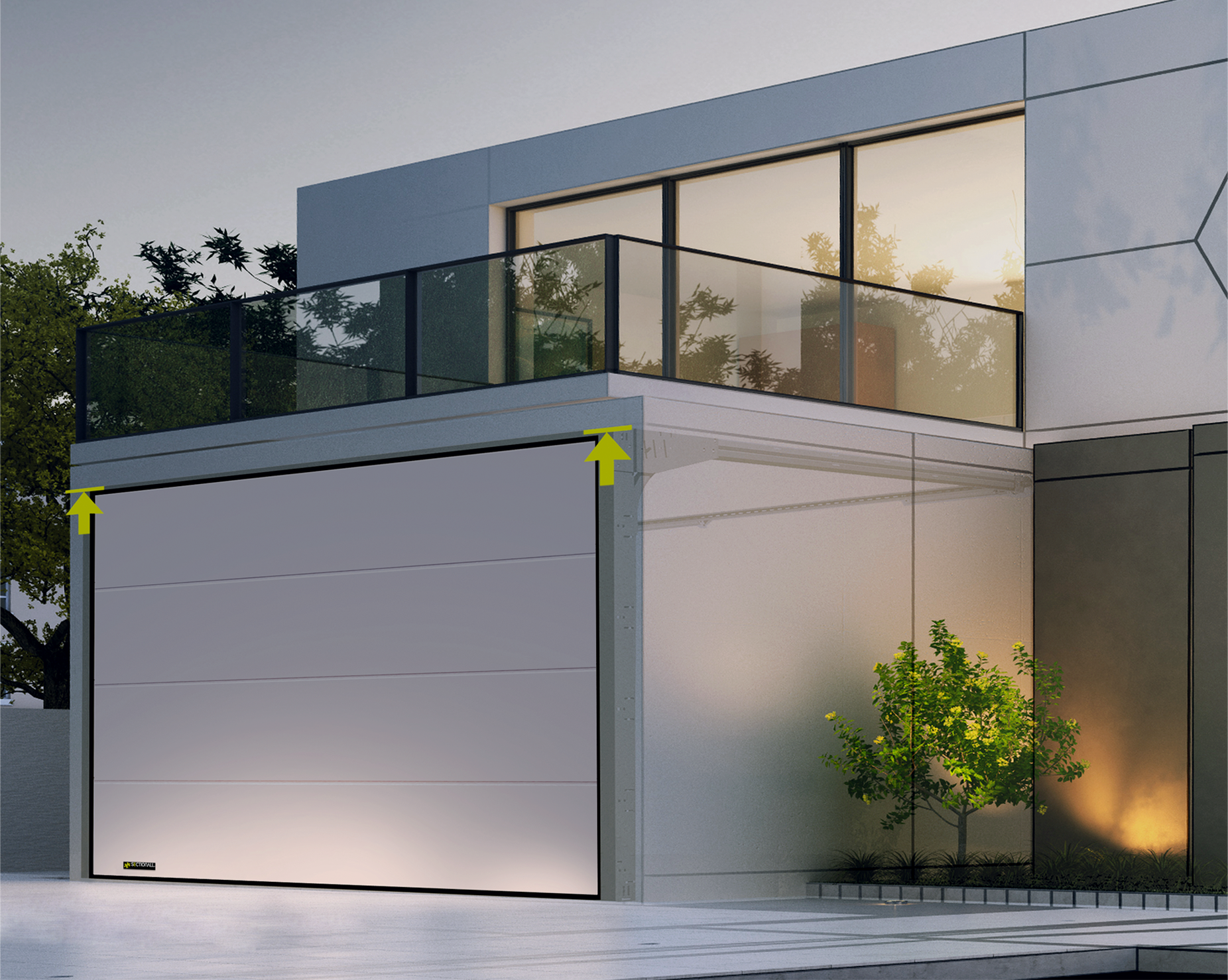 tailsysteem garagedeuren zuid